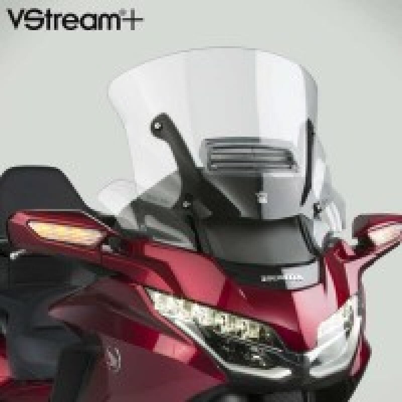 National Cycle 18+ Honda GL1800 Goldwing/Deluxe - V Stream/ Wave Mid/Std. Windshield - Clear