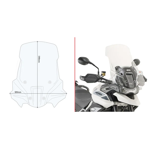 Windscreen Specific Clear Tri