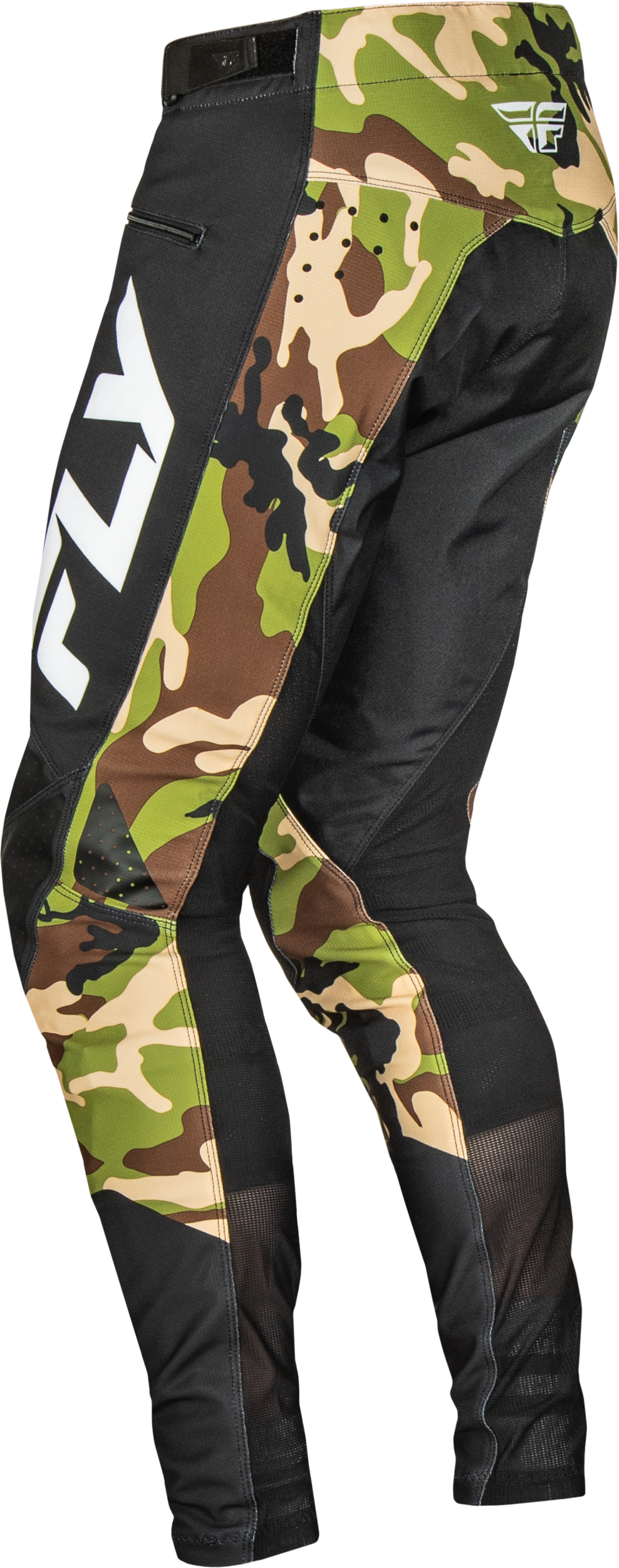 Youth Rayce Bicycle Pants Black/Camo Sz 24