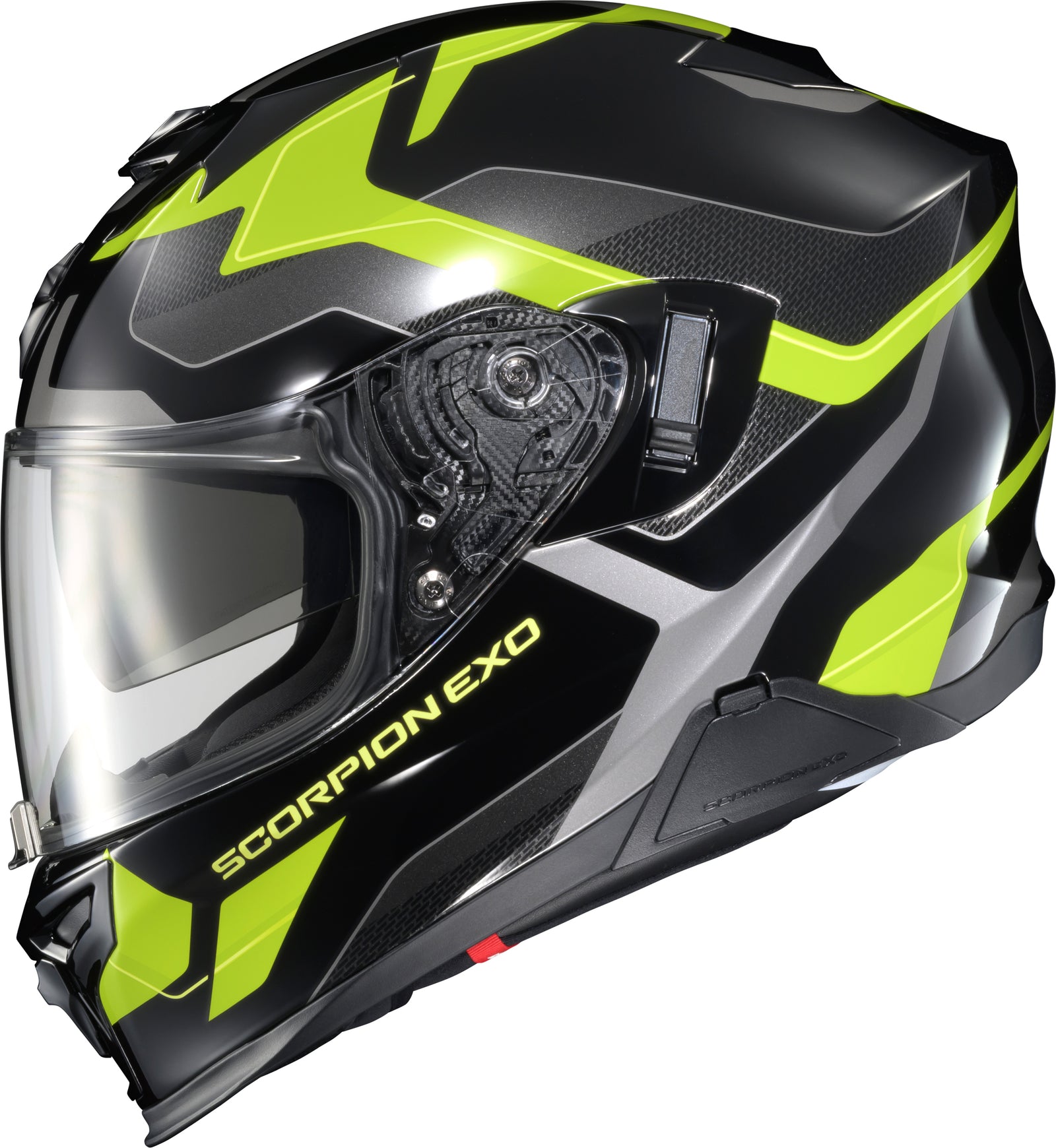 Exo T520 Full Face Helmet Zuse Black/Hi Viz Xl