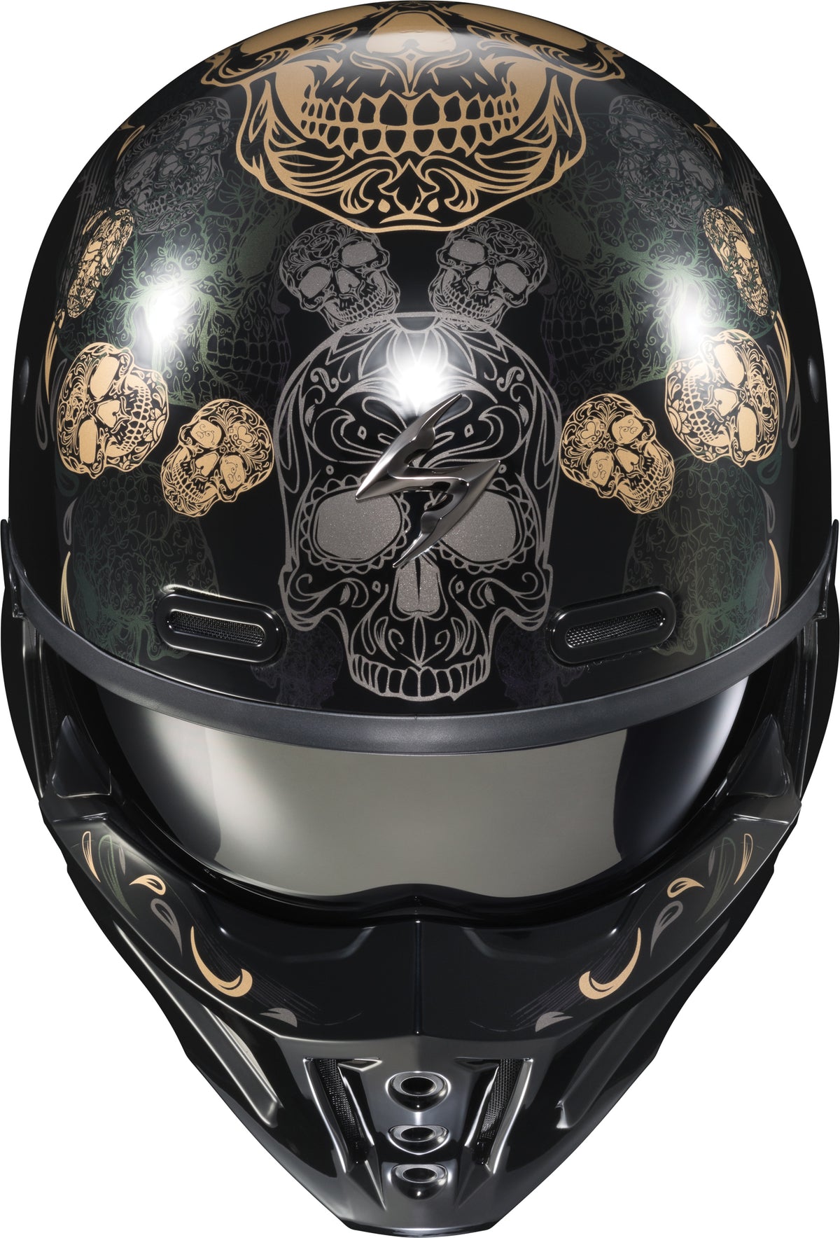 Covert X Open Face Helmet Kalavera Sm