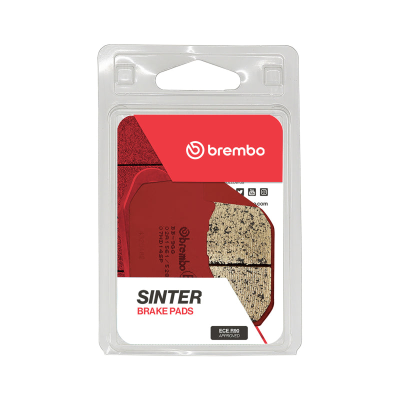 Brembo OE 04-13 Harley Davidson XL C Sportster Custom 883cc Brake Pad - Rear