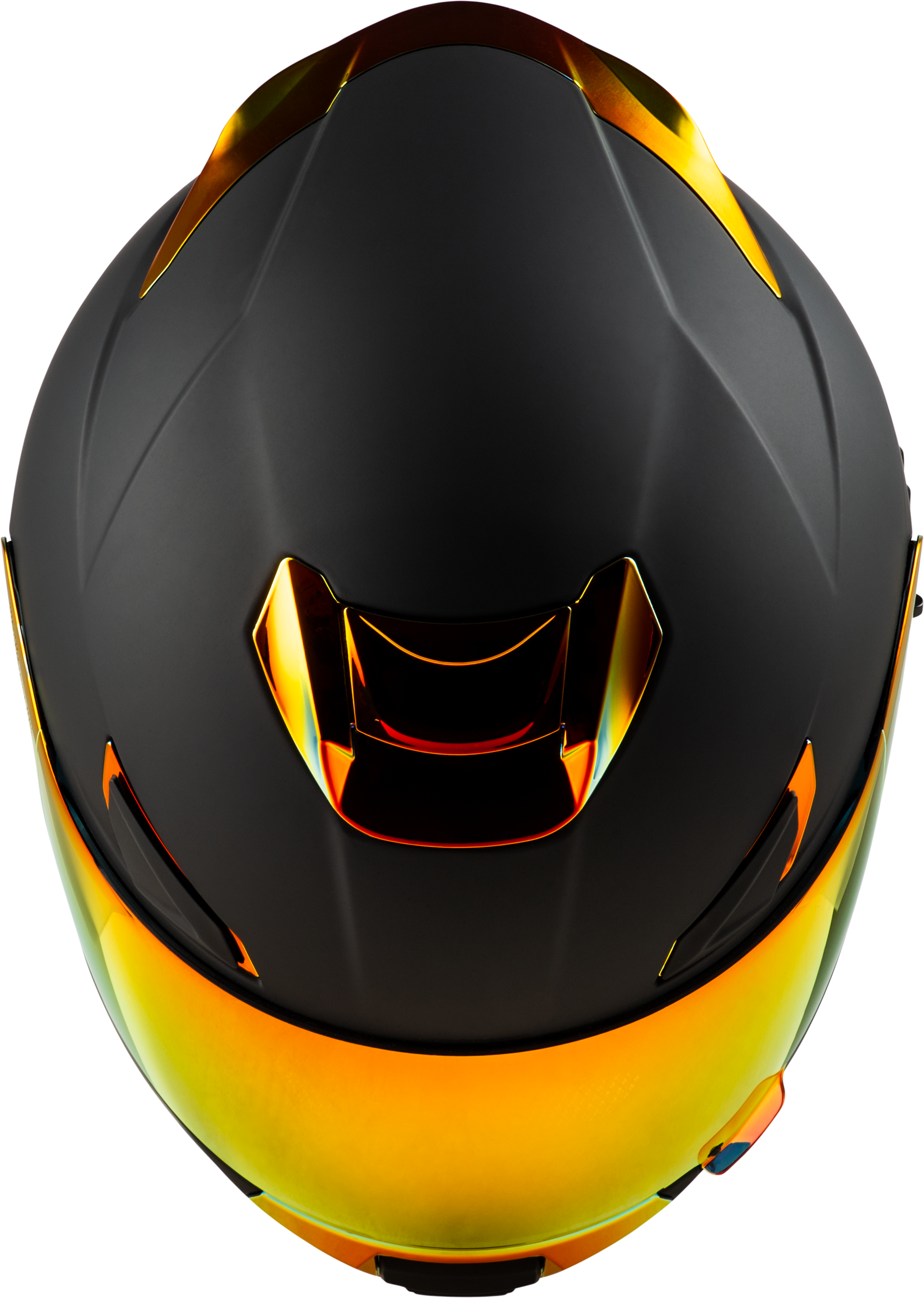 Sentinel Recon Helmet Matte Black/Fire Chrome Sm