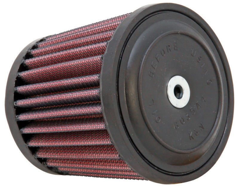 K&amp;N Universal Rubber Filter Centered Flange 3in OD / 3.5in H / 1.5in Flange ID