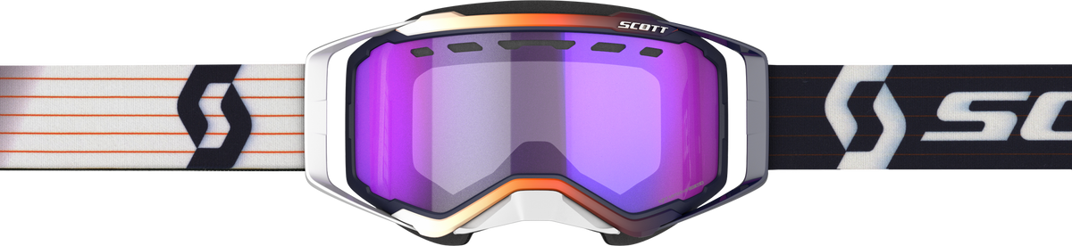 Prospect Goggle Snow Cross Ls Blue/White W/Ls Blue Chrome
