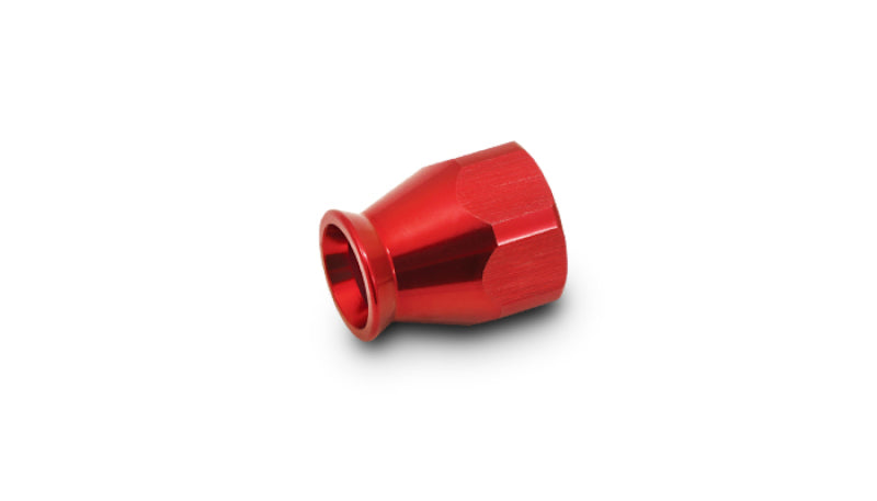Vibrant -6AN Hose End Socket for PTFE Hose Ends - Red