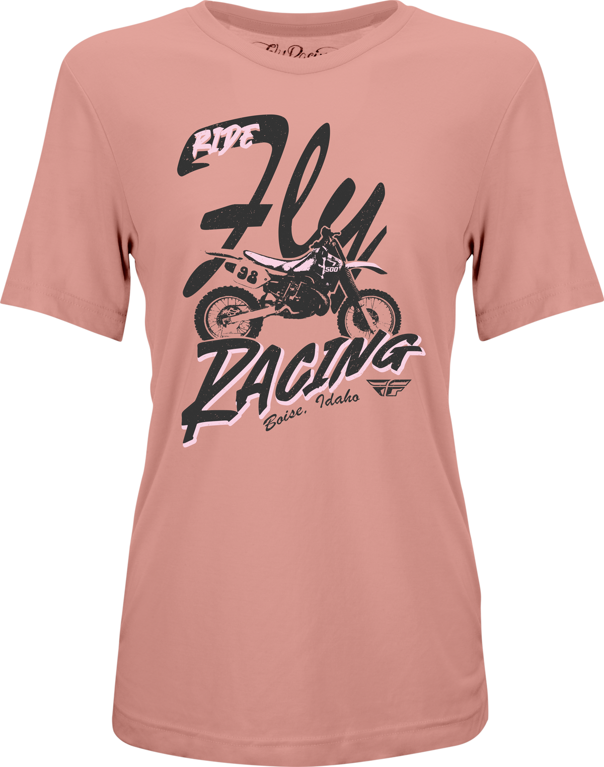 Fly Women&#39;s Vintage Tee Pink Lg