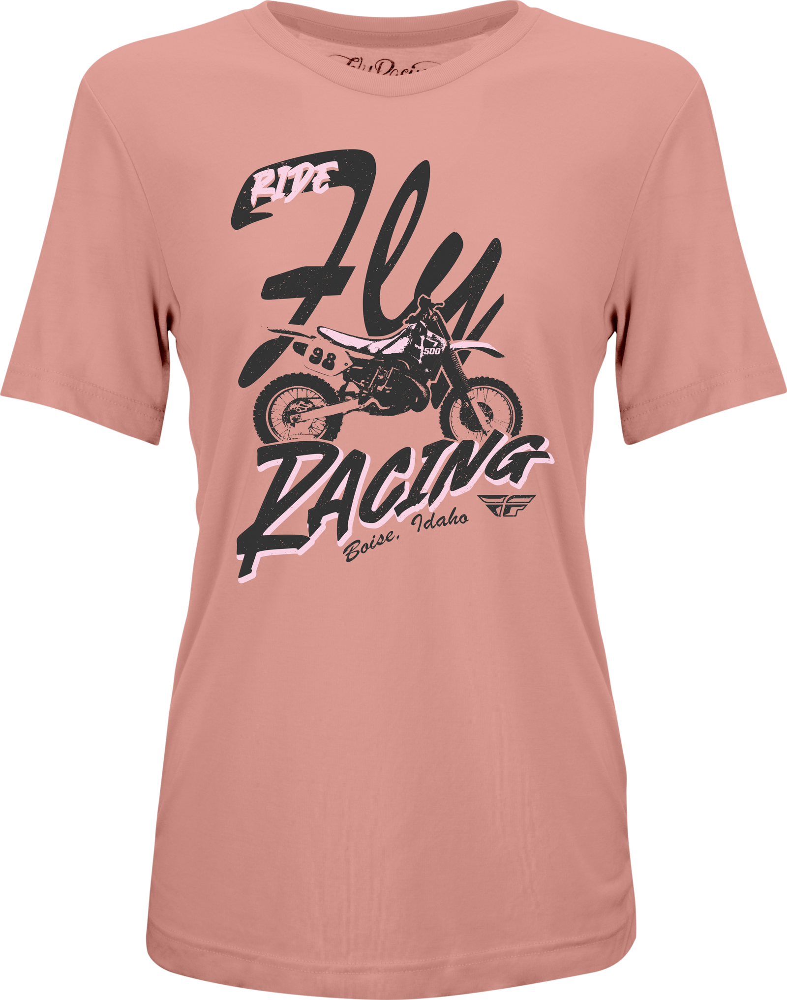 Fly Women's Vintage Tee Pink Lg