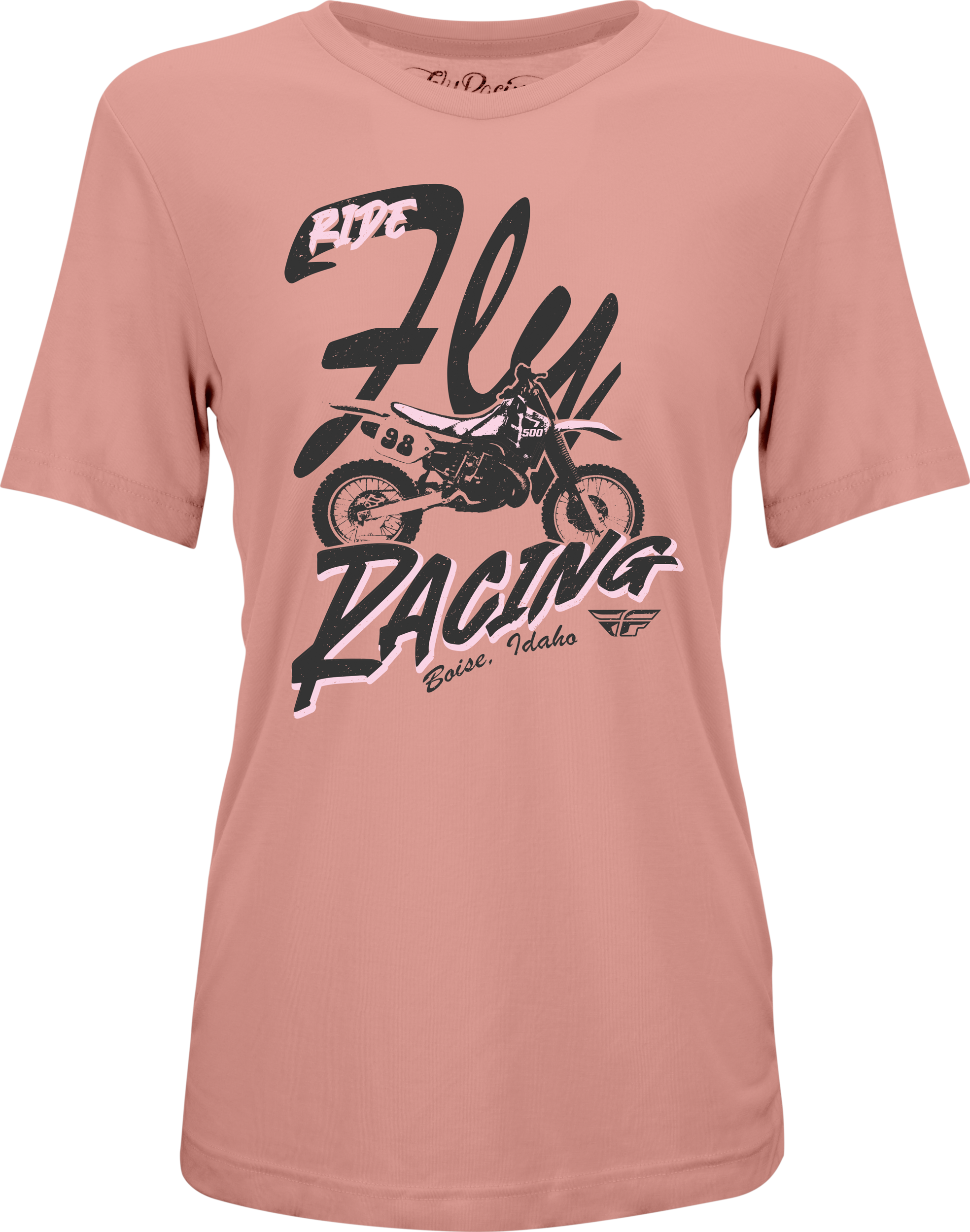 Fly Women's Vintage Tee Pink Lg