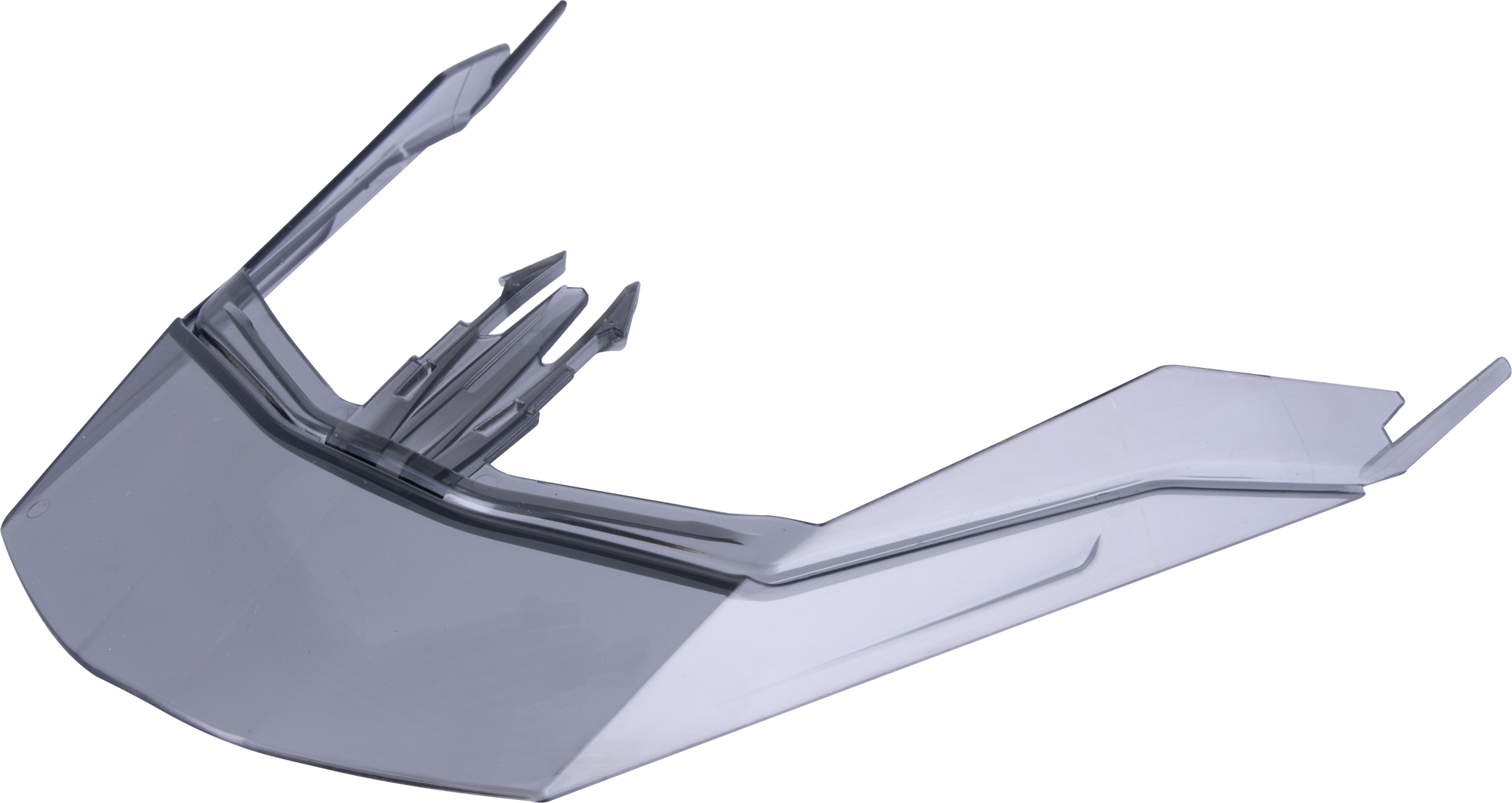 Visor Extension S M10 Transparent Dark