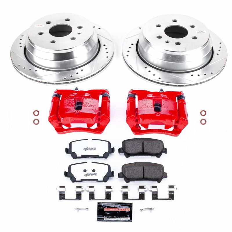 Power Stop 15-19 Chevrolet Colorado Rear Z36 Truck &amp; Tow Brake Kit w/Calipers