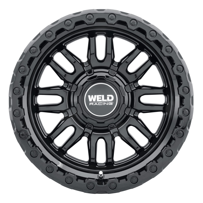 Weld Off-Road Swift 17x9in - 5x114.3 / 5x127 BP - ET-12 - 78.1mm CB - Gloss Black Wheel & Ring