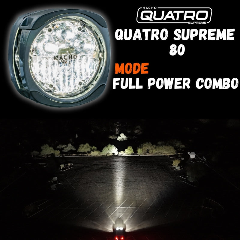 Nacho Lighting Quatro Supreme 80 Lights