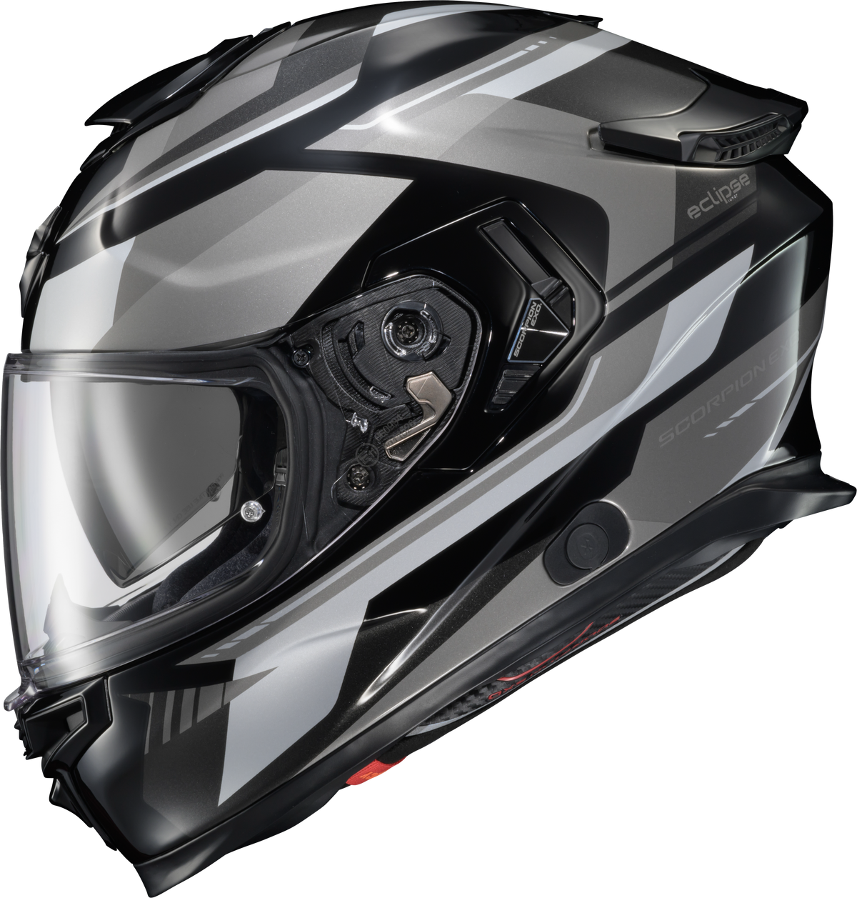 Exo Eclipse Full Face Helmet Lunar White/Black Sm