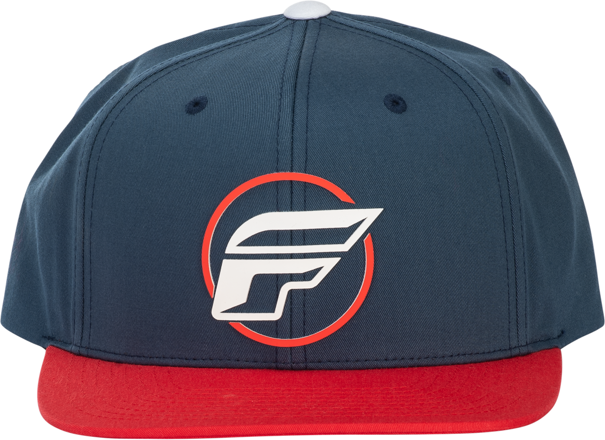 Fly Half Wing Hat Blue/Red