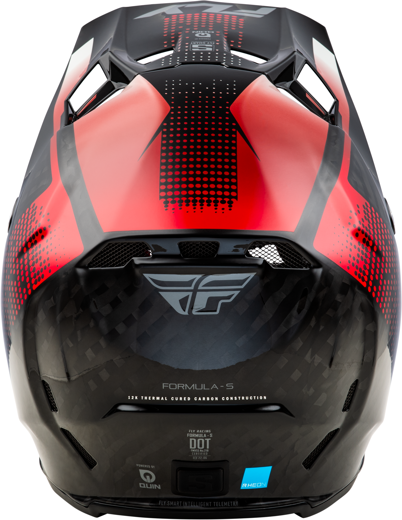 Formula S Carbon Protocol Helmet Black Carbon/Red Xl