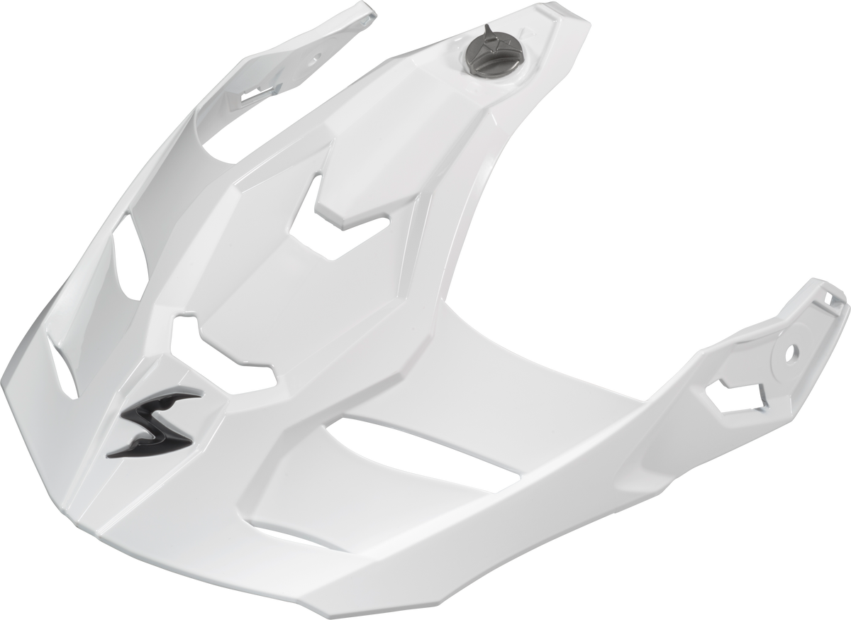 Xt9000 Peak Visor White