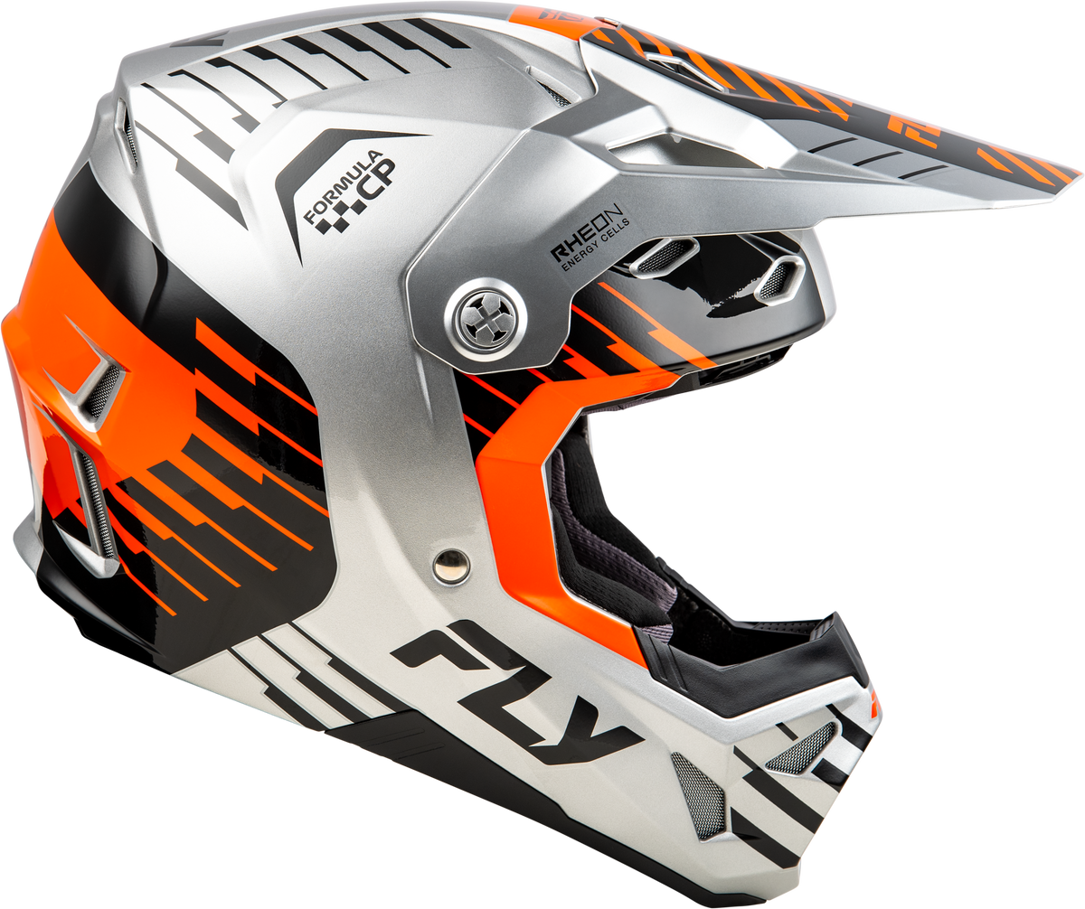 Formula Cp Slice Helmet Grey/Orange/Black Lg