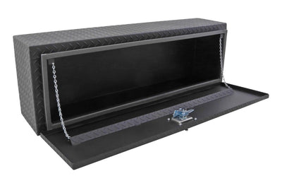 Deezee Universal Tool Box - Specialty 48In Topsider Black BT Alum (Txt Blk)