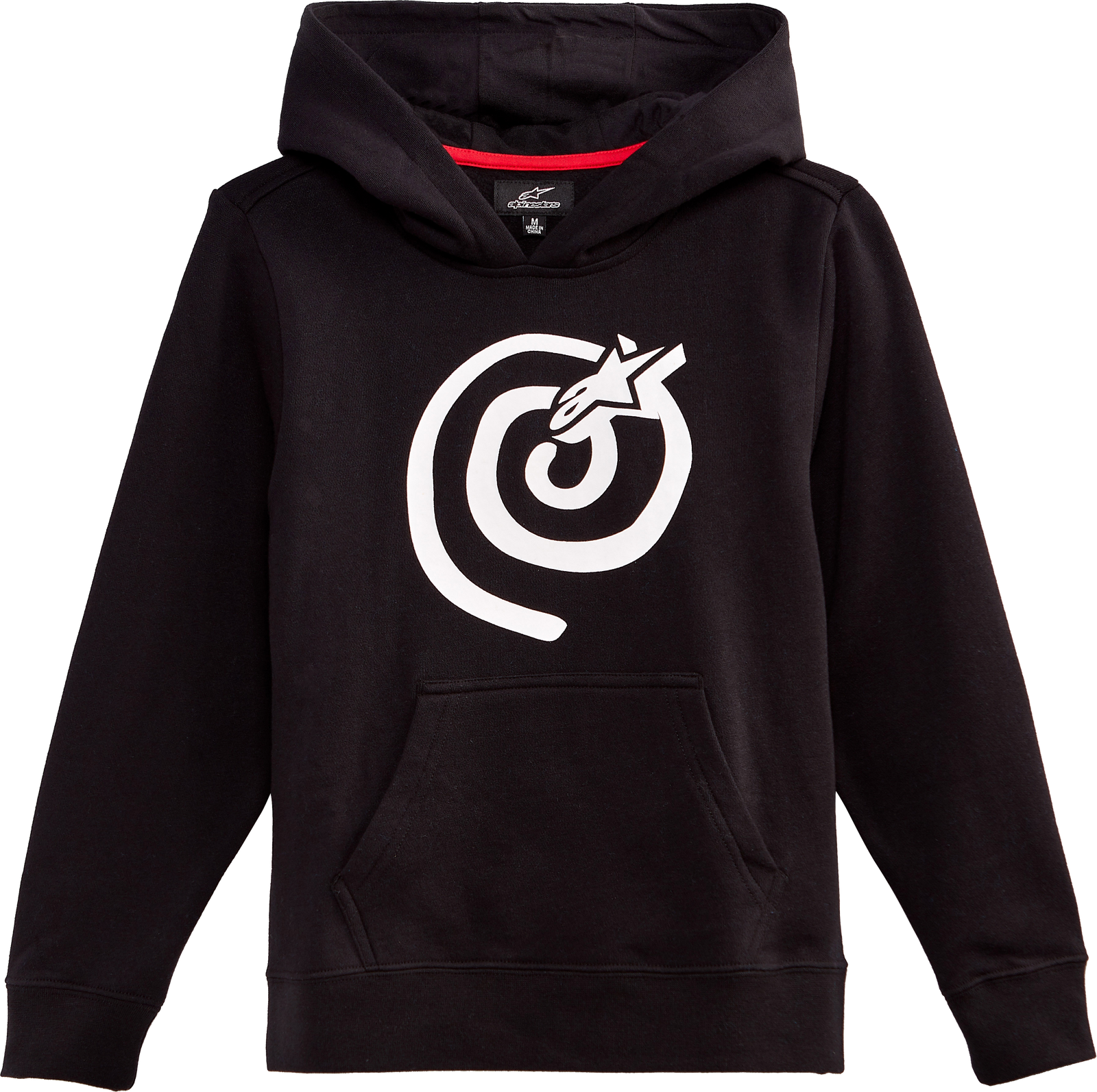 Kids Mantra Hoodie Black Sm