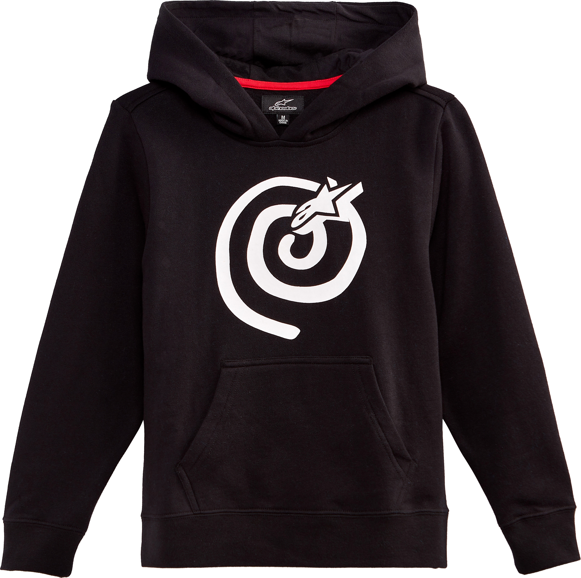 Kids Mantra Hoodie Black Sm