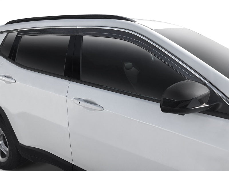 Husky Liners 14-20 Nissan Rogue Ventvisor Low Profile (4pc) - Chrome