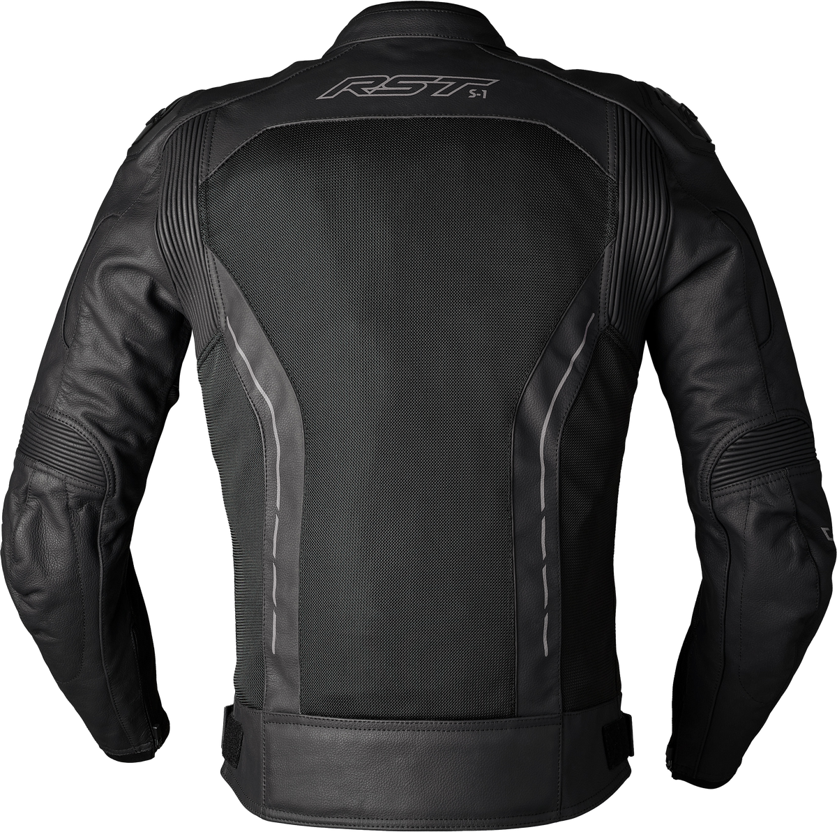 S1 Mesh Ce Jacket Black/Black Leather 3xl