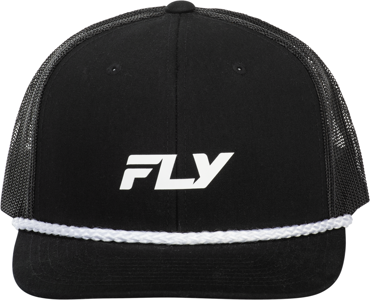 Fly Trucker Hat Black