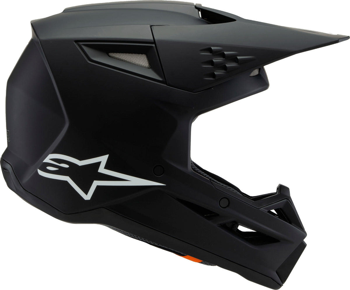 Sm3 Youth Solid Helmet Black Matte Ys
