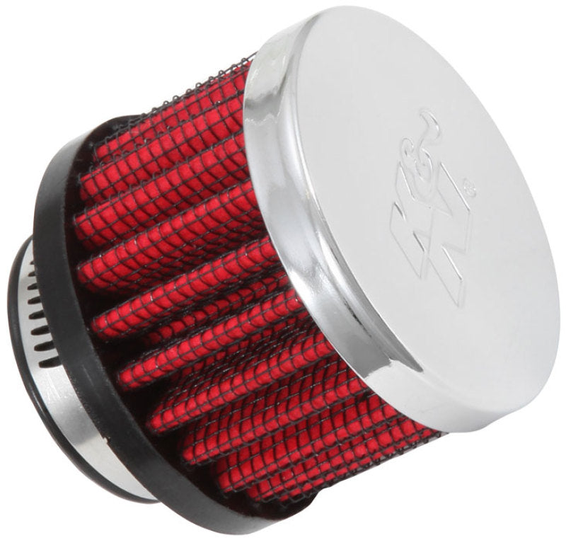 K&amp;N 1in Flange ID x 2in OD x 1.5 inch H Rubber Base Crankcase Vent Filter