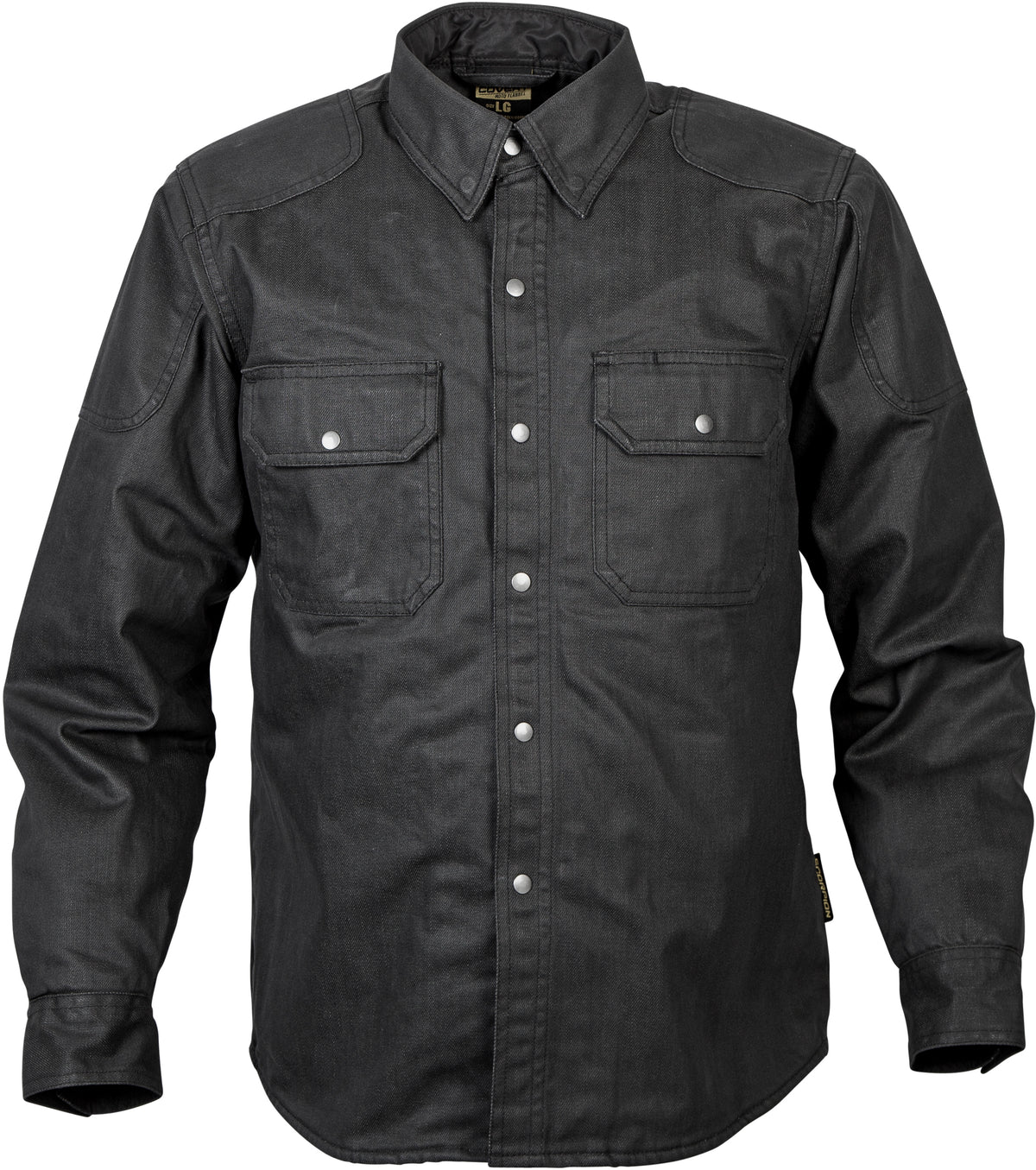 Covert Wax Riding Shirt Black Sm