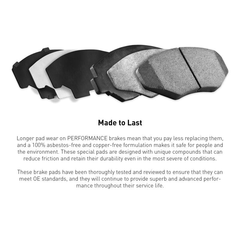 R1 2010-2025 Scion FR-S Front R1 Performance Sport Pads
