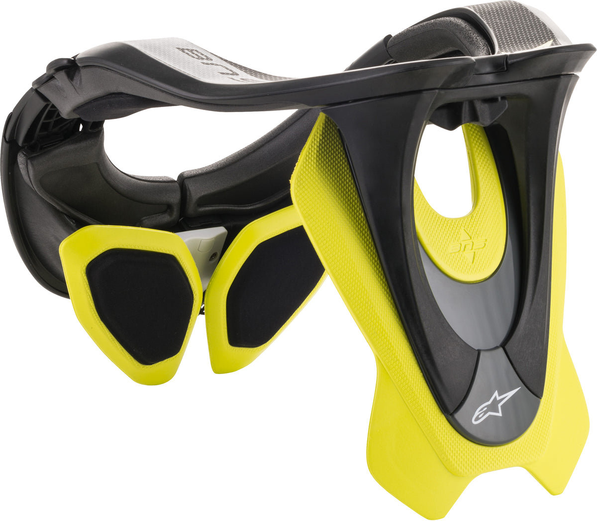 Bns Tech 2 Neck Support Black/Yellow Lg Xl