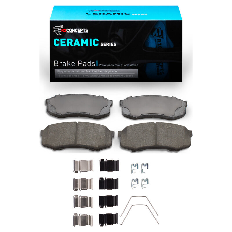 R1 1993-2024 Lexus GX460 Rear R1 Ceramic Pads &amp; Hardware Kit