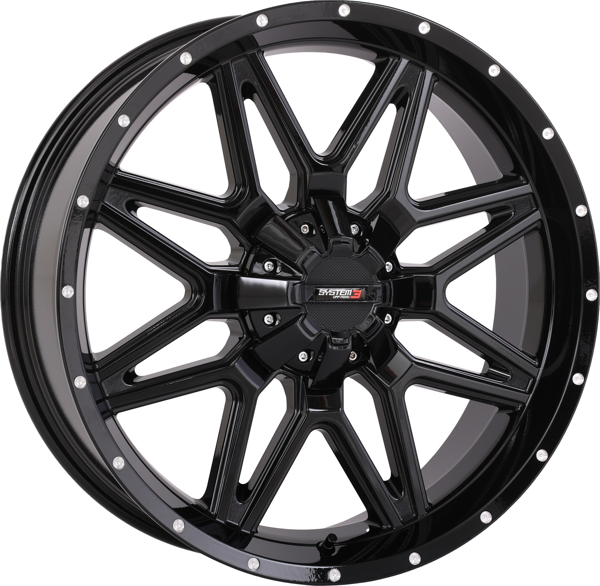 St7 Wheel 20x7 4+3 (+10mm) 4/137 &amp; 4/156 Gloss Black