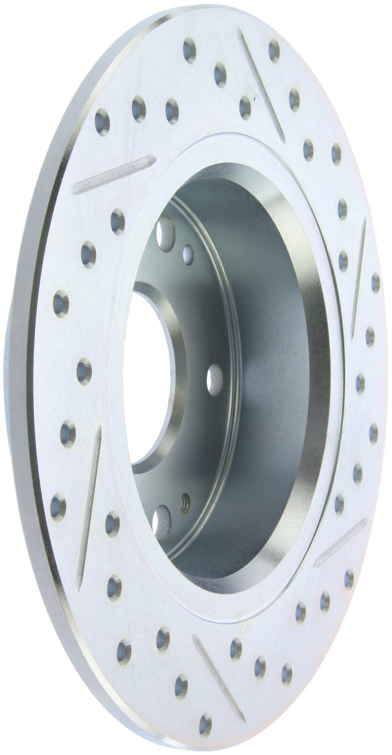 StopTech Select Sport Drilled &amp; Slotted Rotor - Front Left