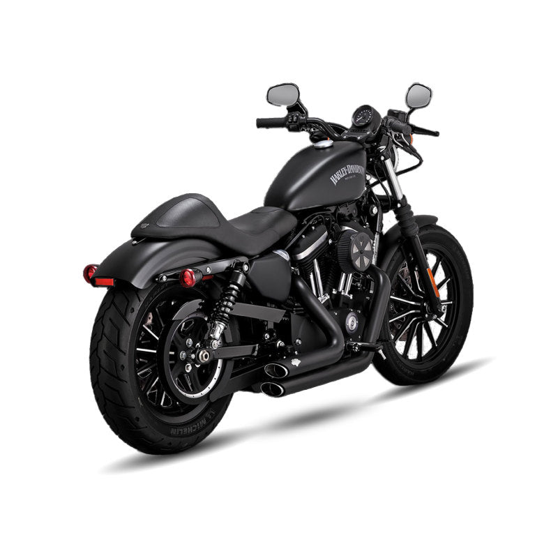 Vance &amp; Hines 18-22 Harley-Davidson Softail Shortshots Staggered PCX Full System Exhaust - Black