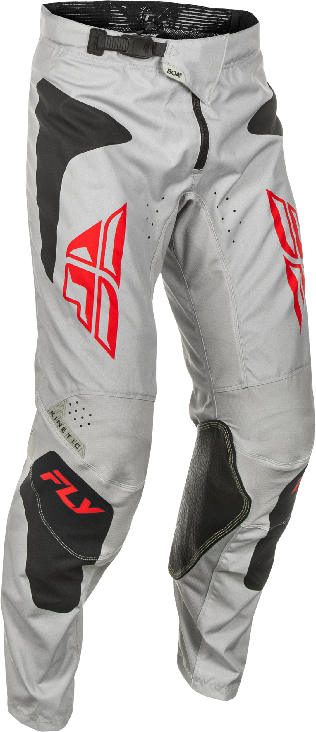 Kinetic Sym Pants Light Grey/Red/Black Sz 30