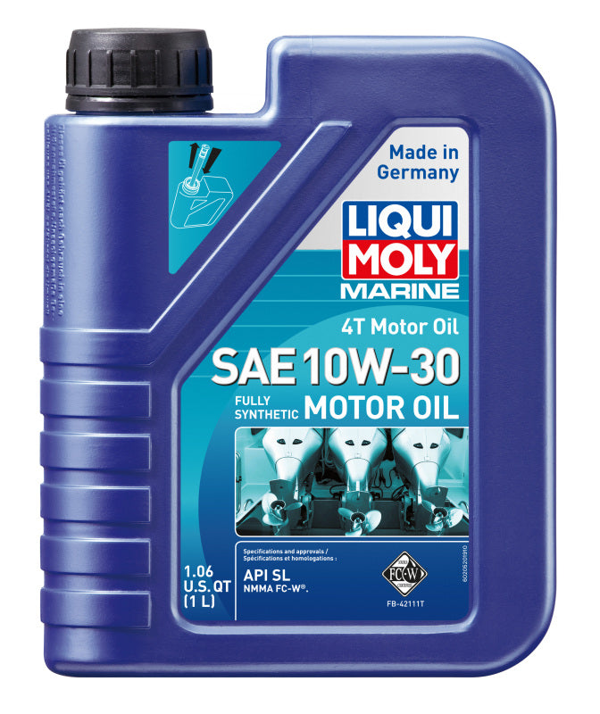 LIQUI MOLY 1L Marine 4T Motor Oil SAE 10W30