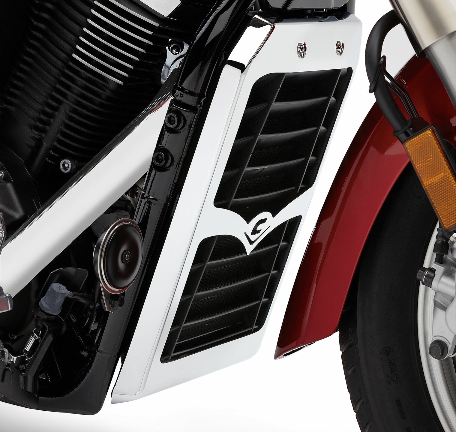 Radiator Cover Chrome Yam Stryker 11 18