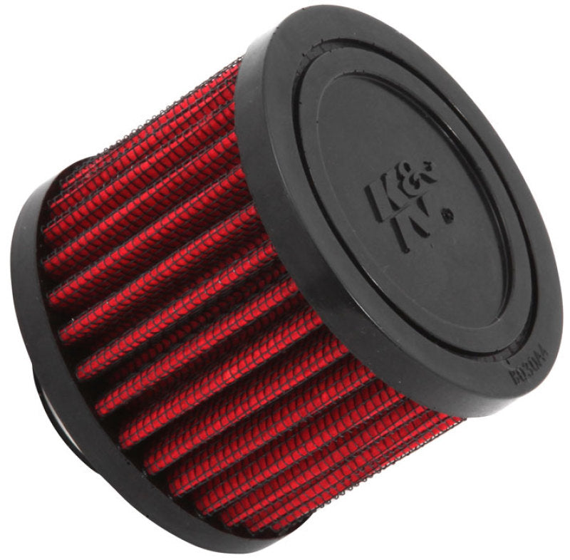 K&amp;N 1 inch ID 3 inch OD 2.375 inch H Rubber Base Crankcase Vent Filter