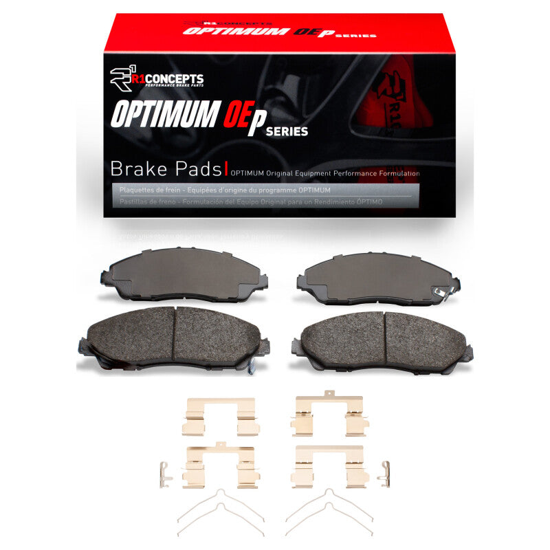 R1 2007-2025 Acura MDX Front R1 Optimum OE Pads &amp; Hardware Kit
