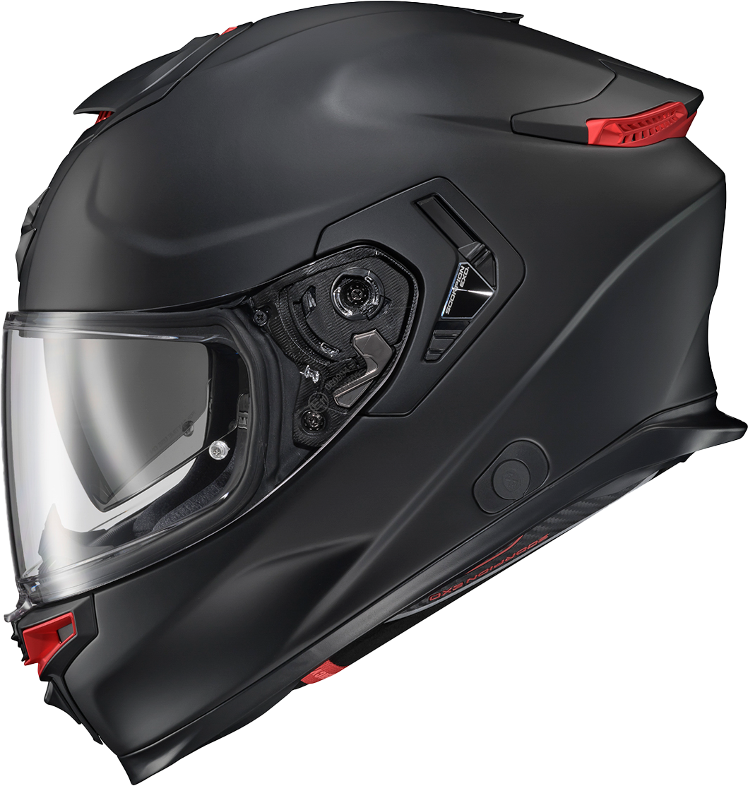 Exo Eclipse Full Face Helmet Matte Black Md