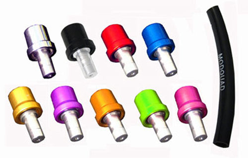 Billet Gas Cap Breather (Orange)