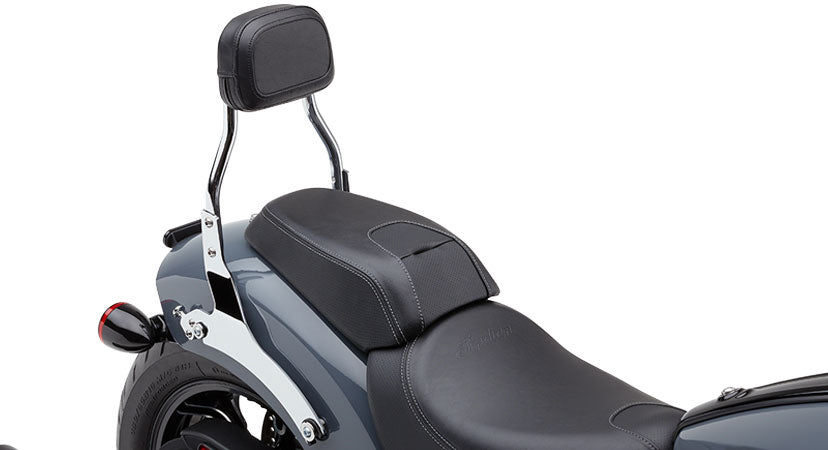 Detach Backrest Mini Chrome Chief 22