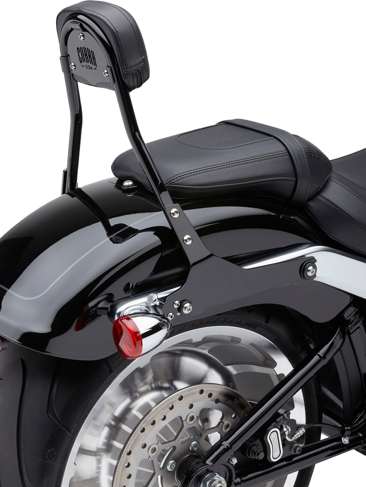 Detachable Backrest Round Black Flfb/S  Fxbr/S 18 22
