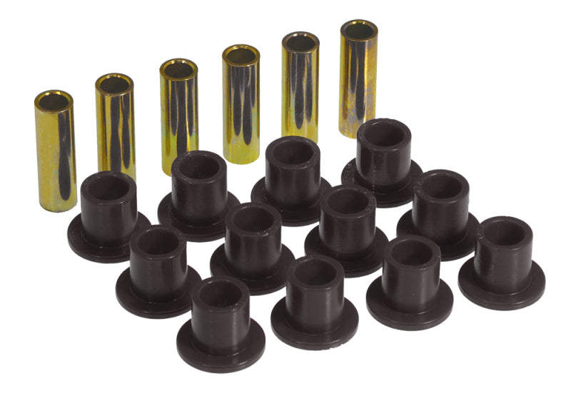 Prothane 61-68 International Scout 80/800 Spring &amp; Shackle Bushings - Black
