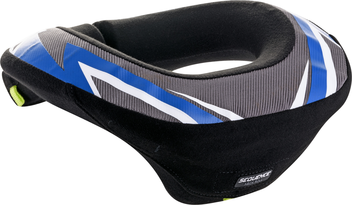 Sequence Youth Neck Roll Black/Anthracite/Blue Lg/Xl