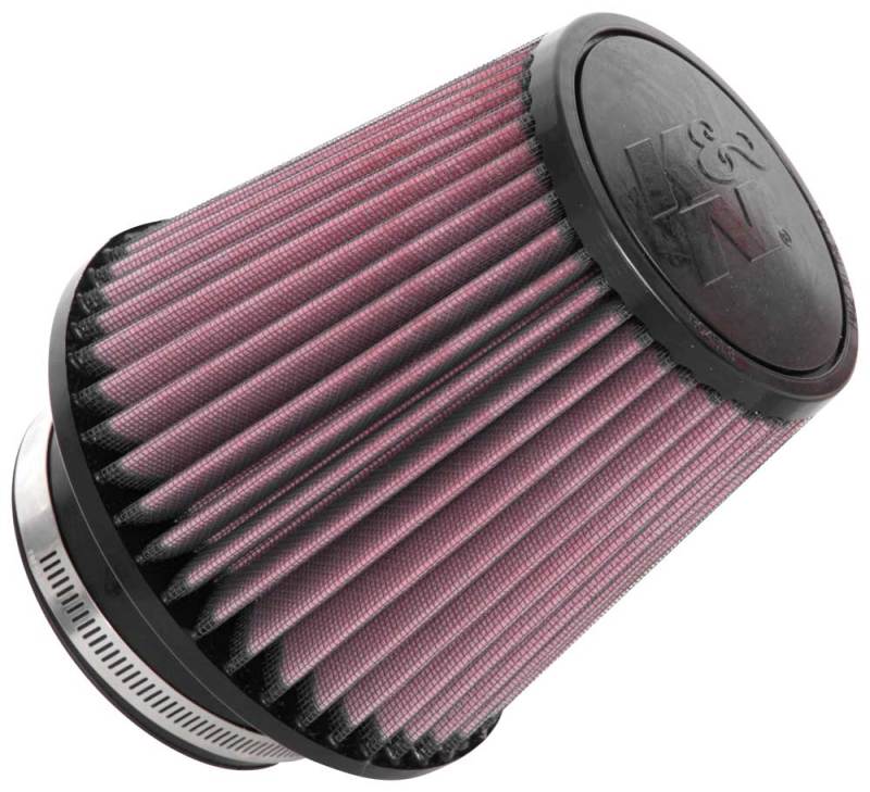 K&amp;N Universal Clamp-On Air Filter 4in FLG / 6-1/2in B / 4-1/2in T / 6in H