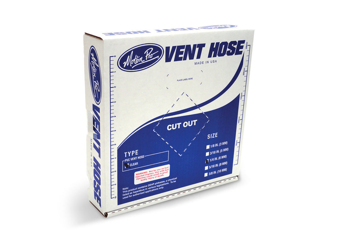 Clear Vinyl Vent Line 1/4"X25'